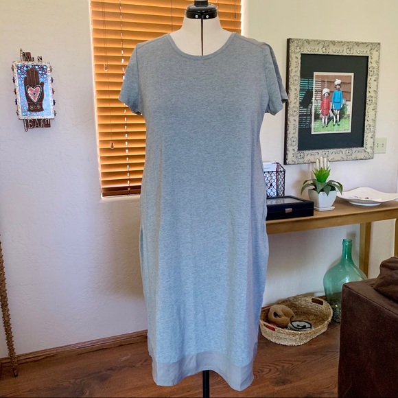 H by Halston Dresses & Skirts - NWOT H by Halston grey stretch knit shift dress